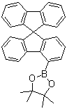 structure of CAS# 1161009-89-7, 9,9'-Spirobi[9H-fluoren]-4-ylboronic acid pinacol ester