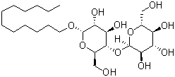 n-Dodecyl-alpha-D-maltoside molecular structure (CAS 116183-64-3)