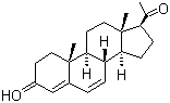 CAS 登录号：1162-56-7, 6-去氢黄体酮
