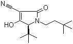 CAS # 1162665-55-5, 1-(3,3-Dimethylbutyl)-5-(tert-butyl)-2,5-dihydro-4-hydroxy-2-oxo-1H-pyrrole-3-carbonitrile