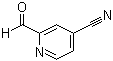 2-Formylpyridine-4-carbonitrile molecular structure (CAS 116308-38-4)