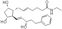 structure of CAS# 1163135-95-2, 5-反式-比马前列素