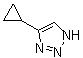 CAS # 1163692-73-6, 4-Cyclopropyl-1H-1,2,3-triazole, 5-Cyclopropyl-1H-1,2,3-triazole