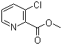 CAS # 116383-98-3, Methyl 3-chloropicolinate, Methyl 3-chloropyridine-2-carboxylate