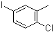 structure of CAS# 116632-41-8, 2-Chloro-5-iodotoluene