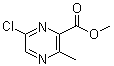 structure of CAS# 1166831-45-3, Methyl 6-chloro-3-methylpyrazine-2-carboxylate
