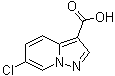 structure of CAS# 1167055-29-9, 6-氯吡唑并[1,5-a]吡啶-3-羧酸