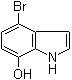 structure of CAS# 1167056-91-8, 4-溴-1H-吲哚-7-醇