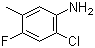 2-Chloro-4-fluoro-5-methylaniline molecular structure (CAS 116759-33-2)