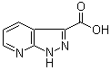structure of CAS# 116855-08-4, 1H-吡唑并[3,4-b]吡啶-3-羧酸