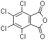 structure of CAS# 117-08-8, Tetrachlorophthalic anhydride
