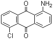 CAS # 117-11-3, 1-Amino-5-chloroanthraquinone, 1-Amino-5-chloro-9,10-Anthracenedione