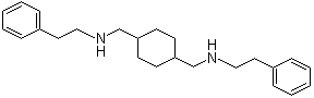 CAS # 1170-81-6, N,N'-Diphenethyl-1,4-cyclohexanebis(methylamine)