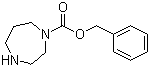 structure of CAS# 117009-97-9, Benzyl 1,4-diazepane-1-carboxylate