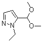 CAS # 1170194-07-6, 5-(Dimethoxymethyl)-1-ethyl-1H-pyrazole