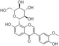 structure of CAS# 117047-07-1, 3'-甲氧基葛根素
