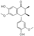CAS # 117047-76-4, Wulignan A1, (-)-Arisantetralone, Arisantetralone A