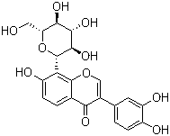 structure of CAS# 117060-54-5, 3'-羟基葛根素