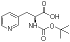 structure of CAS# 117142-26-4, (S)-N-Boc-(3-Pyridyl)alanine