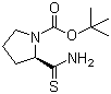 CAS # 117175-41-4, tert-Butyl 2(R)-thiocarbamoylpyrrolidine-1-carboxylate