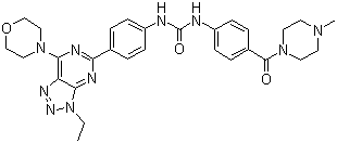 structure of CAS# 1173204-81-3, PKI-402