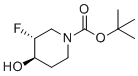 CAS # 1174020-43-9, (3R,4R)-tert-Butyl 3-fluoro-4-hydroxypiperidine-1-carboxylate