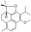 CAS # 117469-56-4, Prionitin, (-)-2,2a,3,4-Tetrahydro-8-methoxy-2,2,5-trimethyl-9-(1-methylethyl)phenaleno[1,9-bc]furan