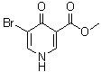 CAS # 1175512-08-9, 5-Bromo-1,4-dihydro-4-oxo-3-pyridinecarboxylic acid methyl ester