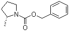 CAS 登录号：117607-12-2, (S)-2-甲基-1-吡咯烷甲酸苄酯
