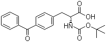 structure of CAS# 117666-94-1, N-叔丁氧羰基-D-4-苯甲酰基苯丙氨酸