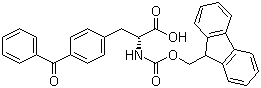 structure of CAS# 117666-97-4, Fmoc-4-苯甲酰基-D-苯丙氨酸