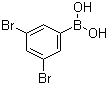 structure of CAS# 117695-55-3, 3,5-二溴苯硼酸