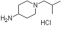 structure of CAS# 1177306-12-5, 1-(2-甲基丙基)-4-哌啶胺盐酸盐