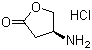 structure of CAS# 117752-82-6, (S)-4-Aminodihydro-2(3H)-furanone hydrochloride