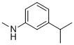 structure of CAS# 117802-45-6, N-methyl-3-(propan-2-yl)aniline