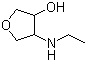 structure of CAS# 1178259-08-9, 4-(乙氨基)四氢-3-羟基呋喃