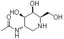 CAS 登录号：117894-14-1, N-[(3S,4R,5S,6R)-4,5-二羟基-6-(羟基甲基)-3-哌啶基]乙酰胺