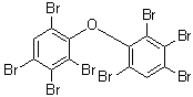CAS 登录号：117964-21-3, 2,2',3,3',4,4',6,6'-八溴二苯醚