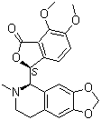 structure of CAS# 118-08-1, 北美黄连碱