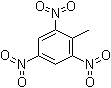 structure of CAS# 118-96-7, 2,4,6-Trinitrotoluene
