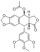 CAS # 1180-35-4, Acetylepipodophyllotoxin, 4-O-Epipodophyllotoxinyl acetate