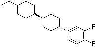 structure of CAS# 118164-50-4, 4-乙基双环己基-3,4-二氟苯