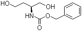 structure of CAS# 118219-23-1, (S)-2-Cbz-氨基丁烷-1,4-二醇