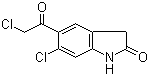 structure of CAS# 118307-04-3, 5-Chloroacetyl-6-chloro-1,3-dihydro-2H-indole-2-one