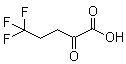 structure of CAS# 118311-18-5, 5,5,5-三氟-2-氧代戊酸