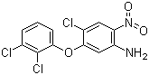 CAS # 118353-04-1, 4-Chloro-5-(2,3-dichlorophenoxy)-2-nitroaniline, 5-Amino-2',2,3-trichloro-4'-nitrodiphenyl ether