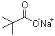 CAS # 1184-88-9, Sodium pivalate, Sodium tert-butylcarboxylate, Sodium trimethylacetate, Trimethylacetic acid sodium salt