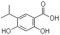 structure of CAS# 1184181-48-3, 5-Isopropyl-2,4-dihydroxybenzoic acid