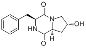 CAS 登录号：118477-06-8, 环(L-苯丙氨酰-反式-4-羟基-L-脯氨酸)