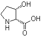 structure of CAS# 118492-86-7, cis-3-Hydroxy-D-proline